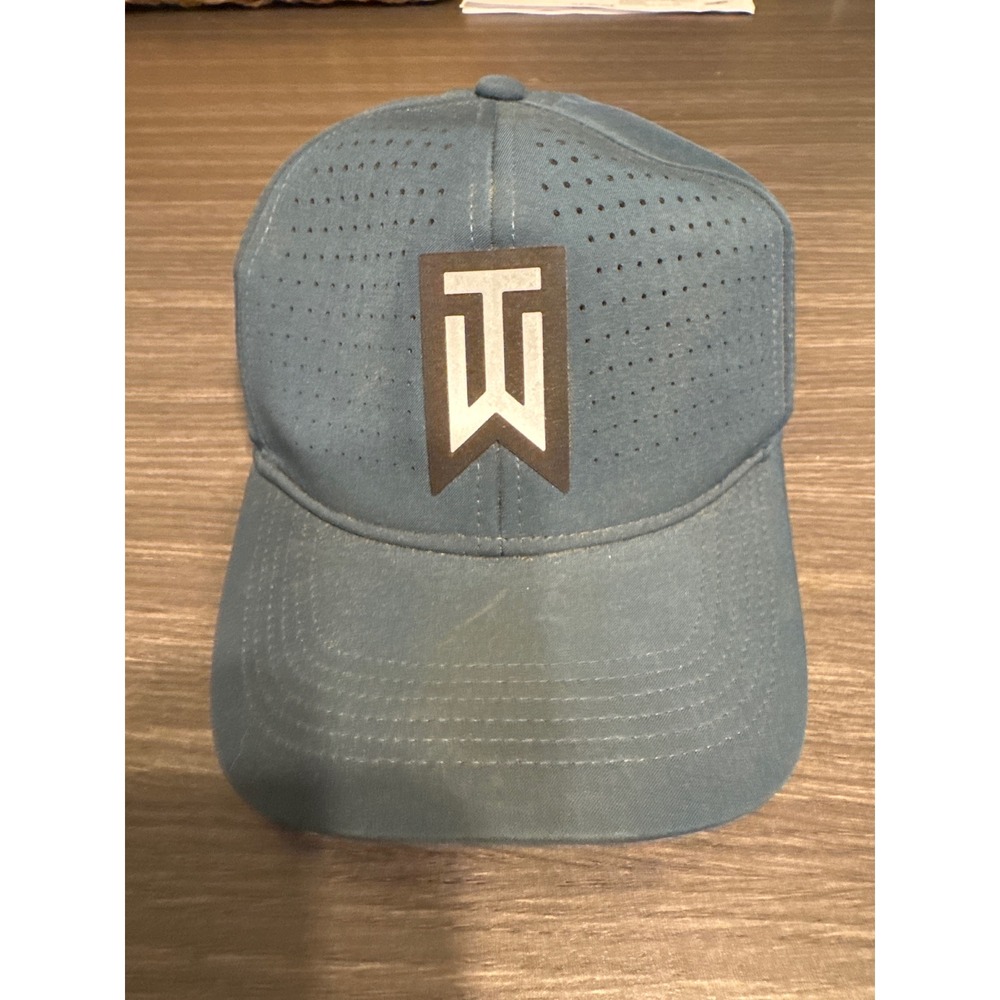 Nike Tiger Woods TW Golf Hat 2017 PGA Championship Quail Hollow Blue Classic99